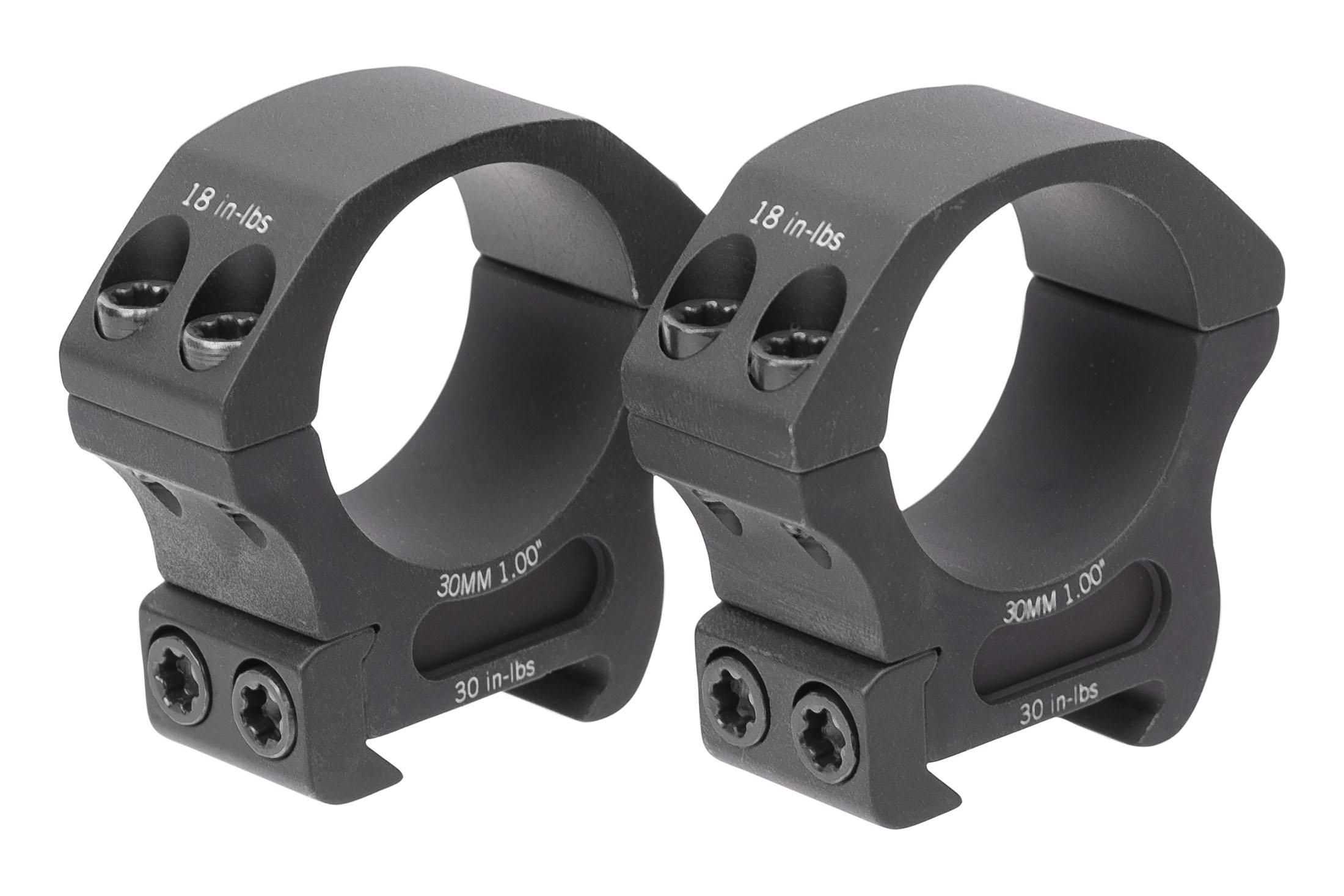 Vortex Pro Series 30mm Scope Rings - Medium